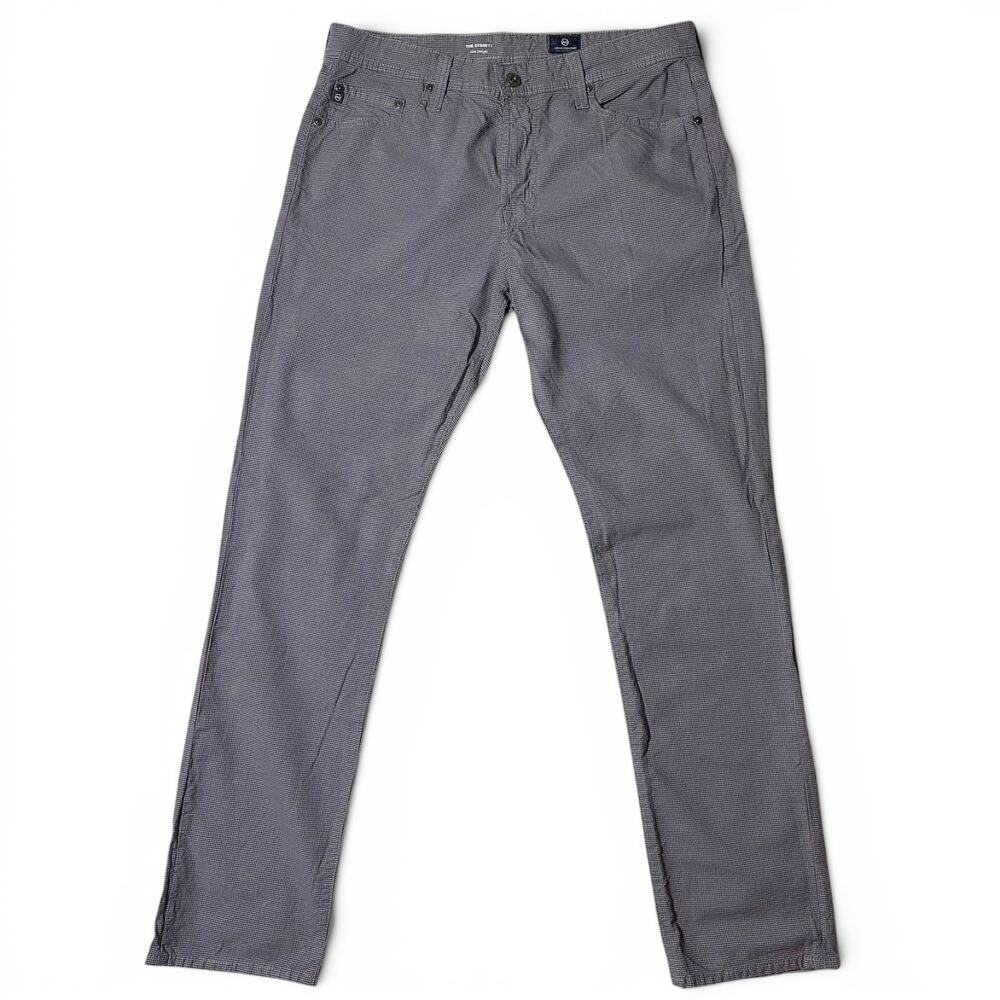 AG Adriano Goldschmied Everett Slim Straight Pant Mens Size 33x32 Chino Stretch